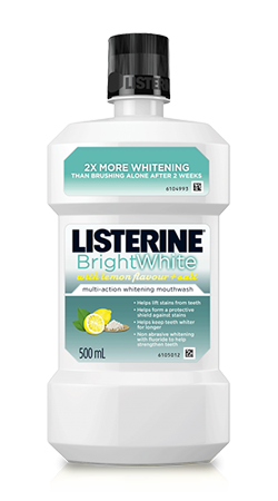Listerine bright white